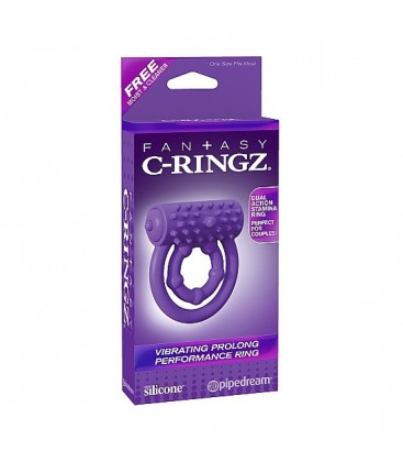 FANTASY C RINGZ ANILLO DOBLE CON VIBRACIoN