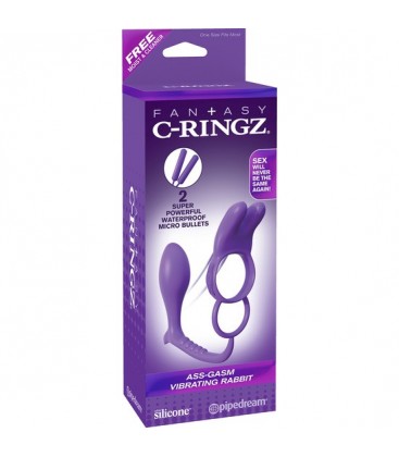 FANTASY C RINGZ CONEJITO VIBRADOR CON PLUG