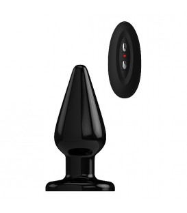 BUTT PLUG TAPÓN VIBRADOR MODELO 2 NEGRO