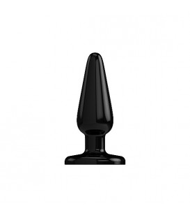 BUTT PLUG TAPÓN RUBBER 10,5 CM MODELO 1 NEGRO