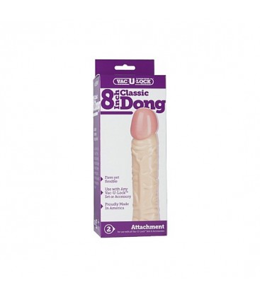 VAC U LOCK DILDO CLASICO 205 CM