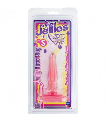 CRYSTAL JELLIES PLUG ANAL PEQUENO ROSA