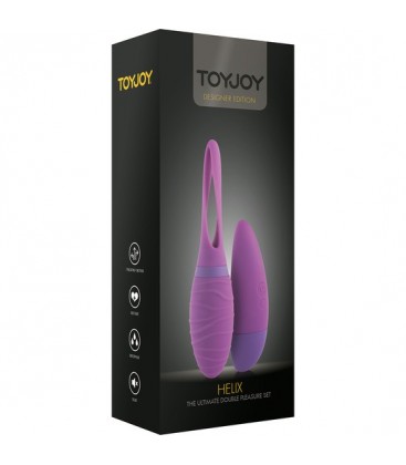 HELIZ HUEVO VIBRADOR REMOTO MORADO