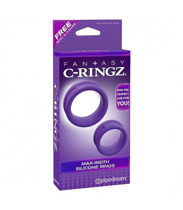 FANTASY C RINGZ ANILLOS SILICONA MAX MORADO