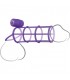 FANTASY C RINGZ FUNDA PARA EL PENE CON ANILLO VIBRADOR MORADO