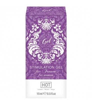 HOT O STIMULATION GEL ESTIMULANTE PARA MUJERES 15 ML