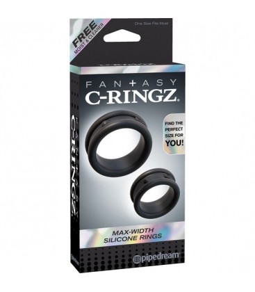 MAX ANILLOS DE SILICONA PARA EL PENE NEGRO