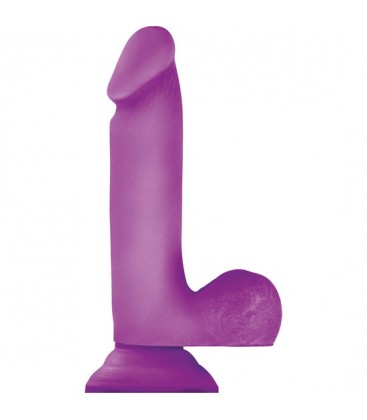 COLOURS DILDO DUAL COLOR MORADO