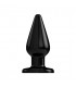 BUTT PLUG TAPoN RUBBER MODELO 2 NEGRO 155 CM