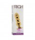 RICH TAPoN ANAL ORO 125 CM CON ZAFIRO MORADO