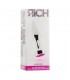 RICH TAPoN ANAL PLATA 10 CM CON ZAFIRO ROSA