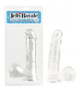 DONG DILDO REALÍSTICO TRANSPARENTE