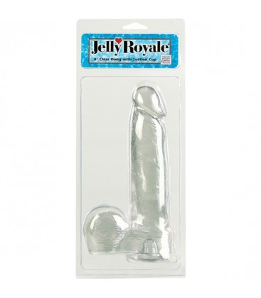 DONG DILDO REALiSTICO TRANSPARENTE GRANDE