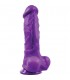 COLOURS PLEASURE DILDO 8 INCH COLOR VIOLETA