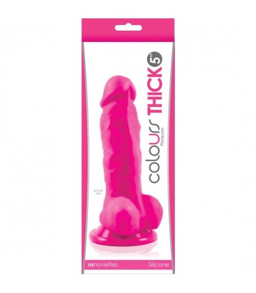 COLOURS PLEASURE DILDO 5 INCH COLOR ROSA