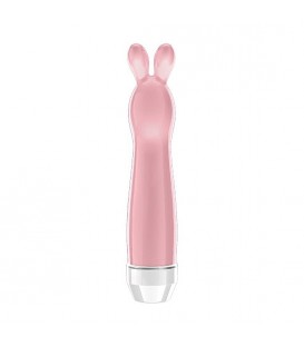 LENA VIBRADOR MULTIVELOCIDAD MINI CONEJITO ROSA