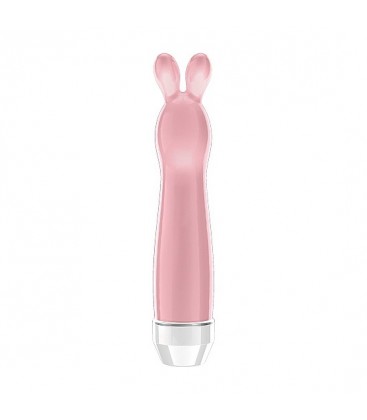 LENA VIBRADOR MULTIVELOCIDAD MINI CONEJITO ROSA