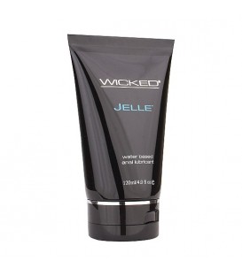 WICKED AQUA JELLE  LUBRICANTE ANAL CON BASE DE AGUA 120 ML