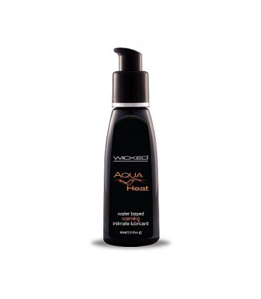 WICKED AQUA LUBRICANTE CON BASE DE AGUA EFECTO CALOR 60 ML