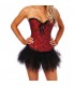 CORSET ALBERTINA ROJO