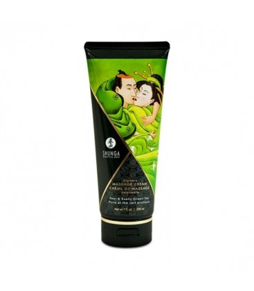 SHUNGA CREMA MASAJE PERAS CON TE EXOTICO VERDE 200 ML