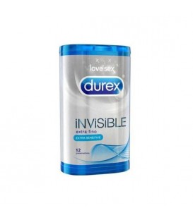 DUREX INVISIBLE EXTRA FINO 12 UDS