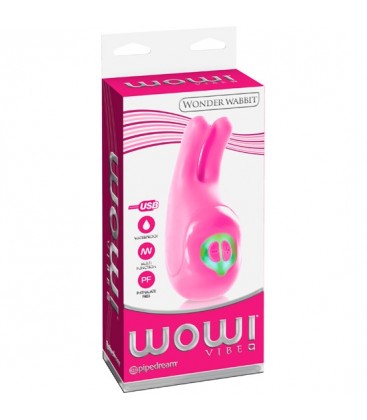 WOW WONDER RABBIT VIBRADOR ROSA