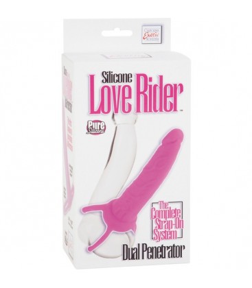 DUAL PENETRATOR DILDO CON ARNES ROSA