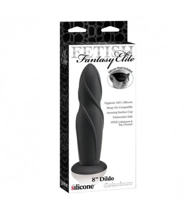 fetish fantasy elite dildo 20 cm negro