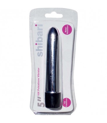 SHIBARI VIBRADOR 10 PULSACIONES PLATA