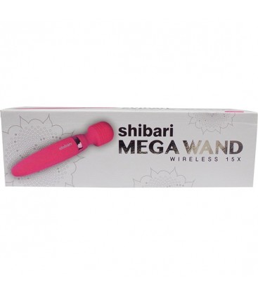 VIBRADROR MEGA WAND WIRELESS ROSA