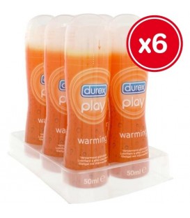 DUREX PLAY WARMING 50ML (6 UDS)