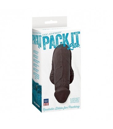 PACK IT LITE PENE REALiSTICO NEGRO