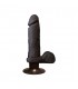 THE REALISTIC COCK UR3 PENE REALISTICO CON VIBRADOR 15 CM NEGRO