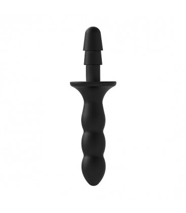 VAC U LOCK PLUG ANAL BLACK HANDLE