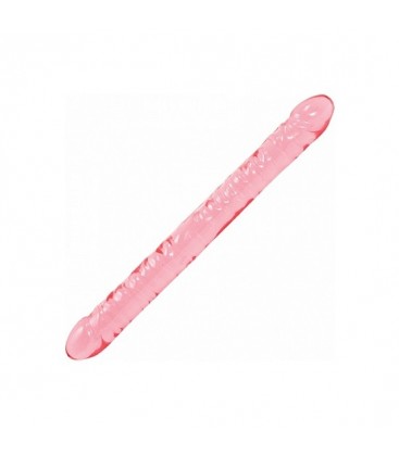 PENE DOBLE GELATINA 45 CM ROSA