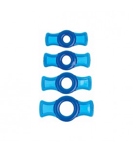 SET ANILLOS TITANMEN AZUL