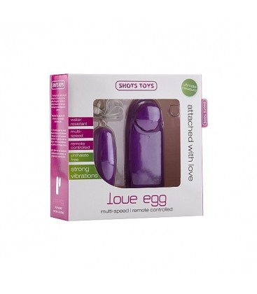 LOVE EGG HUEVO VIBRADOR MORADO