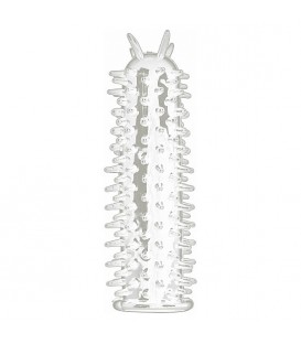 SPIKY FUNDA PENE TRANSPARENTE