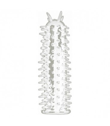 SPIKY FUNDA PENE TRANSPARENTE