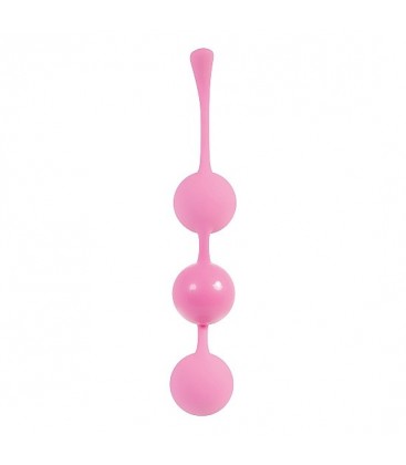 TRIO DE BOLAS KEGEL ROSA