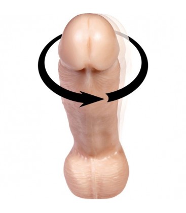 DILDO FLESH ROTACIoN Y VIBRACIoN