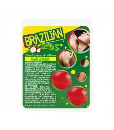 SECRET PLAY BRAZILIAN BALLS AROMA FRUTAS DEL BOSQUE