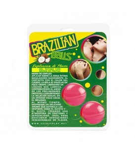 SECRET PLAY BRAZILIAN BALLS AROMA FRESA CON CAVA