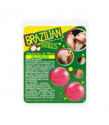 SECRET PLAY BRAZILIAN BALLS AROMA FRESA CON CAVA