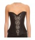 CORSET RAINFALL NEGRO