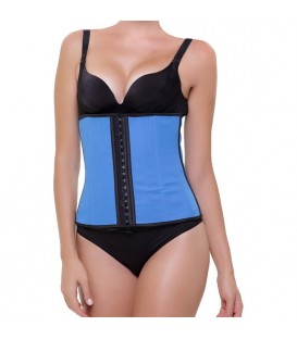 CORSET LATEX APPEARANCE AZUL