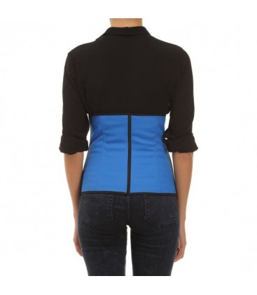 CORSET LATEX APPEARANCE AZUL