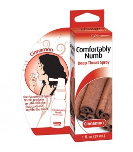 COMFORTABLY NUMB SPRAY GARGANTA PROFUNDA SABOR CANELA