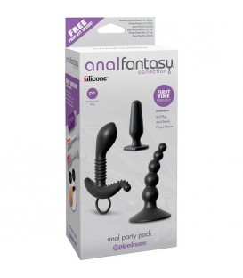 PLUG ANAL PARTY PACK BLACK